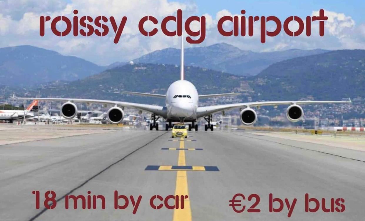 Appartement Cosy Proche Roissy Cdg Asterix Disneyland Paris 구시앙빌 외부 사진